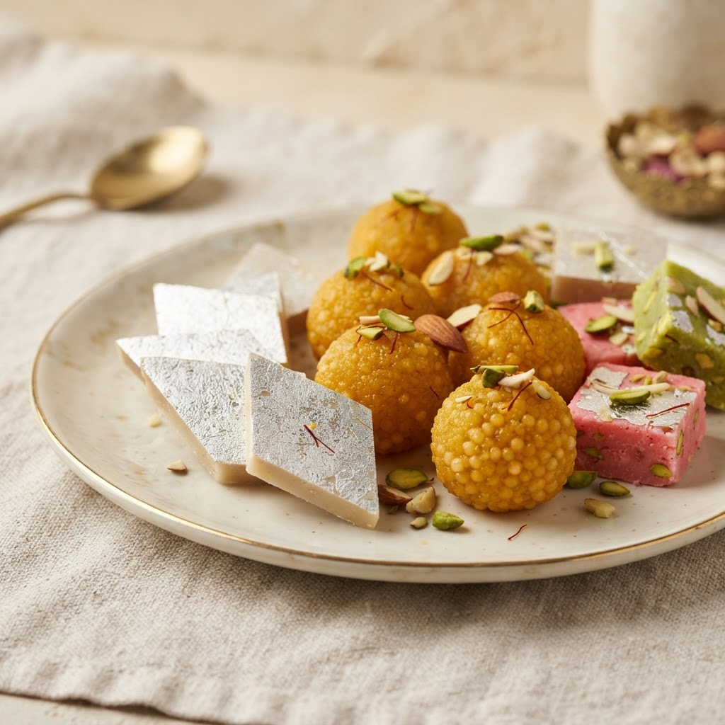 Sweets (Mithai) at Chappan Bhog Sweets, Nizamabad